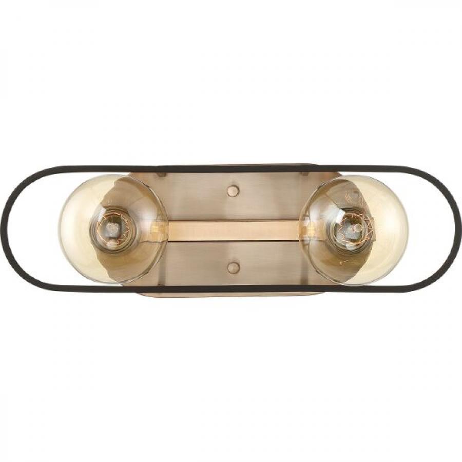 NUVO LIGHTING CHASSIS 2 LIGHT VANITY #60/6652 60-6652