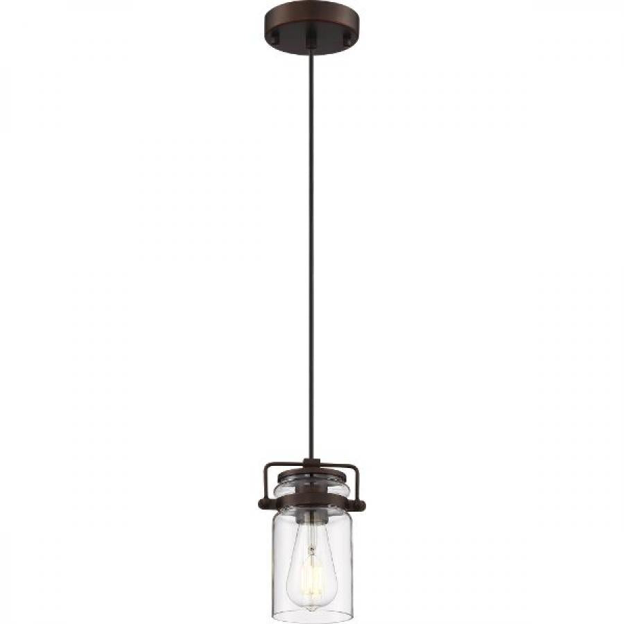 NUVO LIGHTING ANTEBELLUM 1 LT MINI PENDANT MAH #60/6731