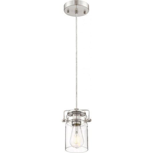 NUVO LIGHTING ANTEBELLUM 1 LT MINI PENDANT BN #60/6736