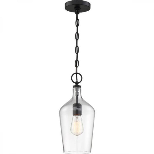 NUVO LIGHTING HARTLEY 1 LIGHT PENDANT MB #60/6749
