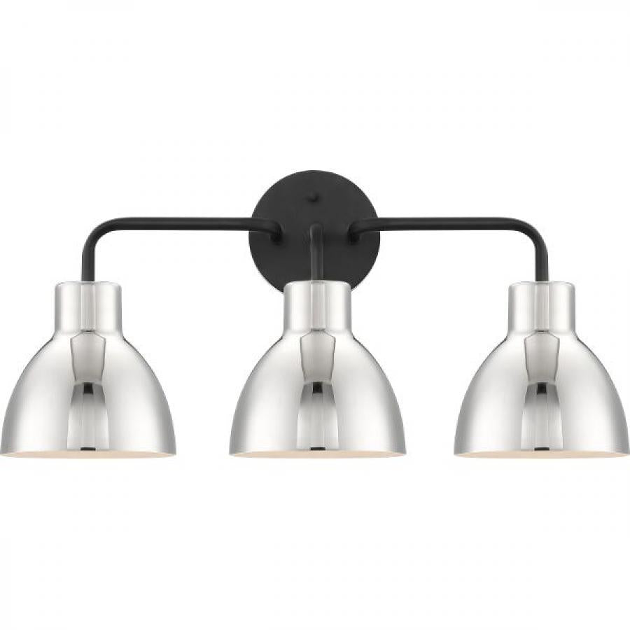 NUVO LIGHTING SLOAN 3 LIGHT VANITY MB PN #60/6773