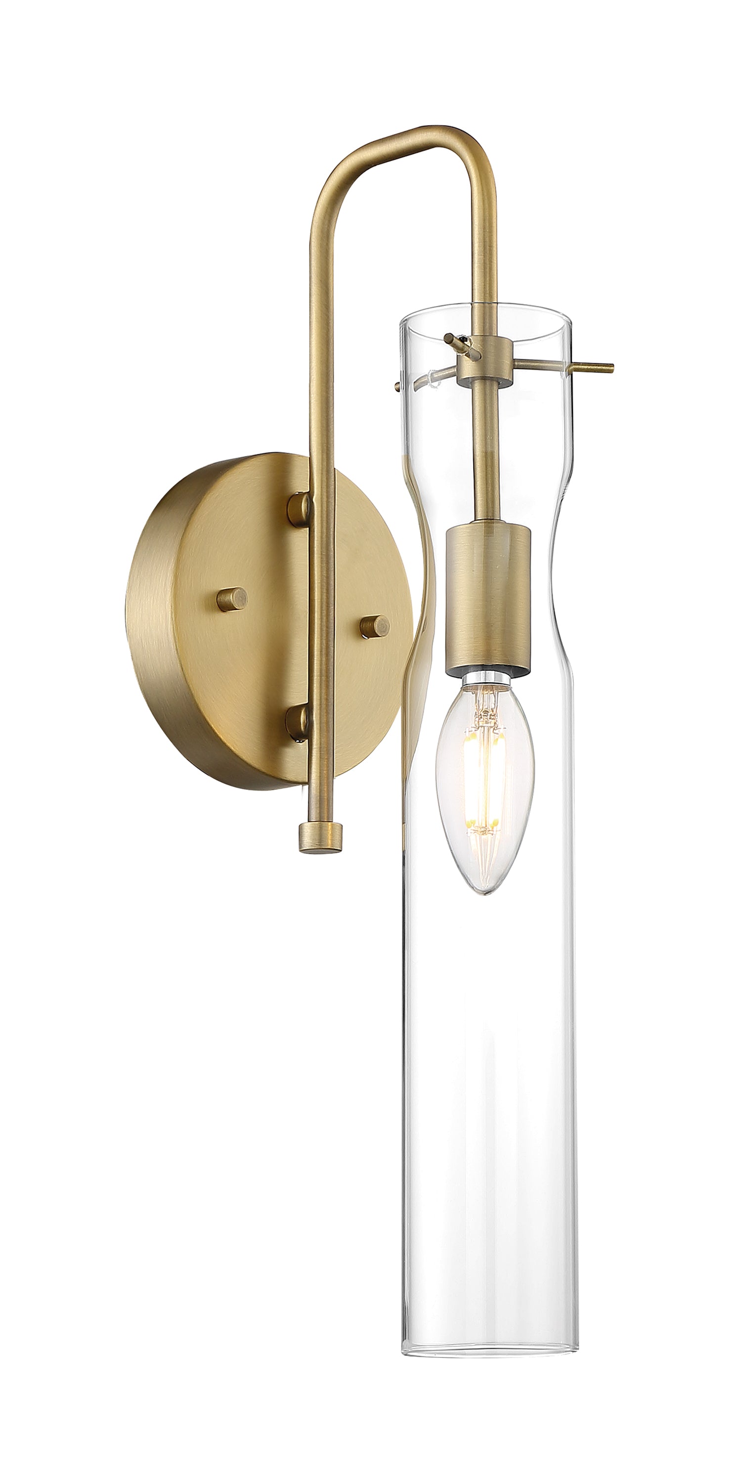 NUVO LIGHTING SPYGLASS 1 LIGHT WALL SCONCE VB #60/6855 60-6855