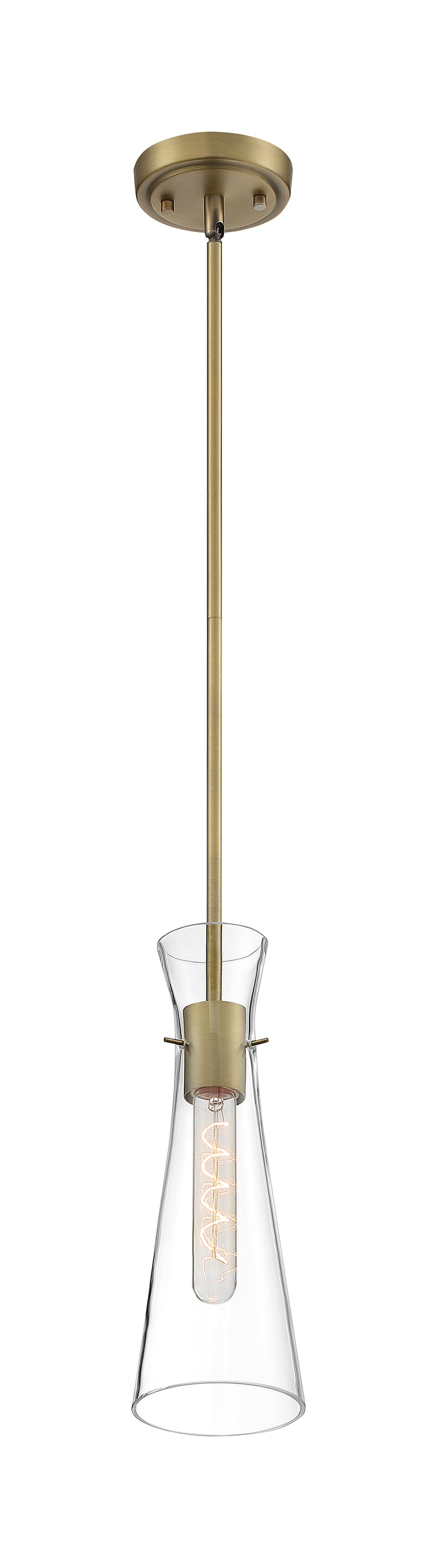 NUVO LIGHTING BAHARI 1 LIGHT MINI PENDANT VB #60/6858 60-6858