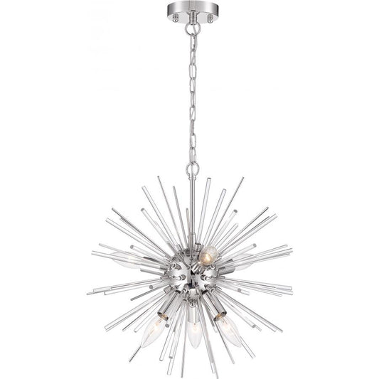 NUVO LIGHTING CIRRUS 8 LIGHT CHANDELIER PN #60/6993