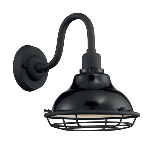 NUVO LIGHTING NEWBRIDGE 1LT SM OUTDOOR WALL GB #60/7001