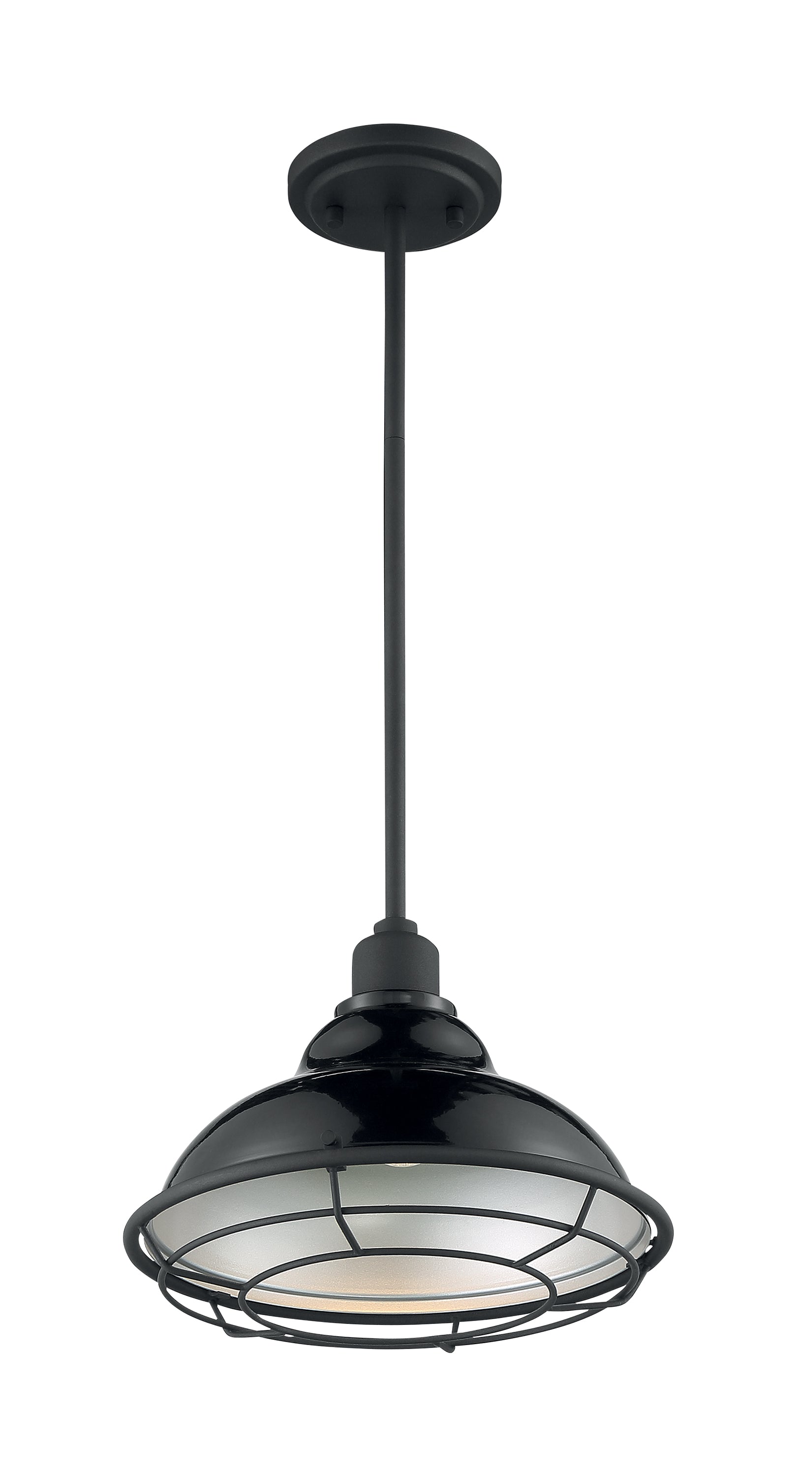 NUVO LIGHTING NEWBRIDGE 1LT LARGE PENDANT GB #60/7004 60-7004