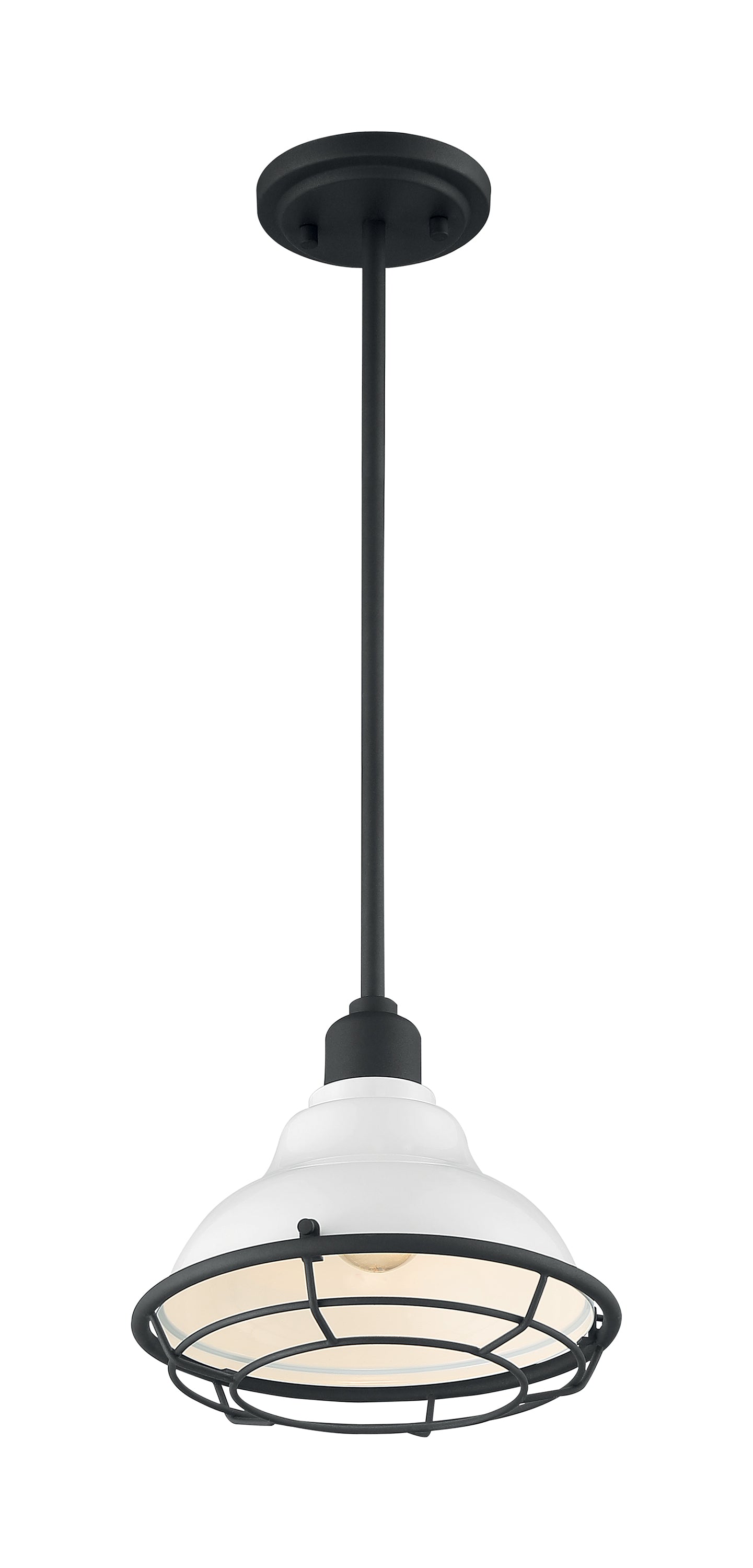 NUVO LIGHTING NEWBRIDGE 1LT SMALL PENDANTGW #60/7023