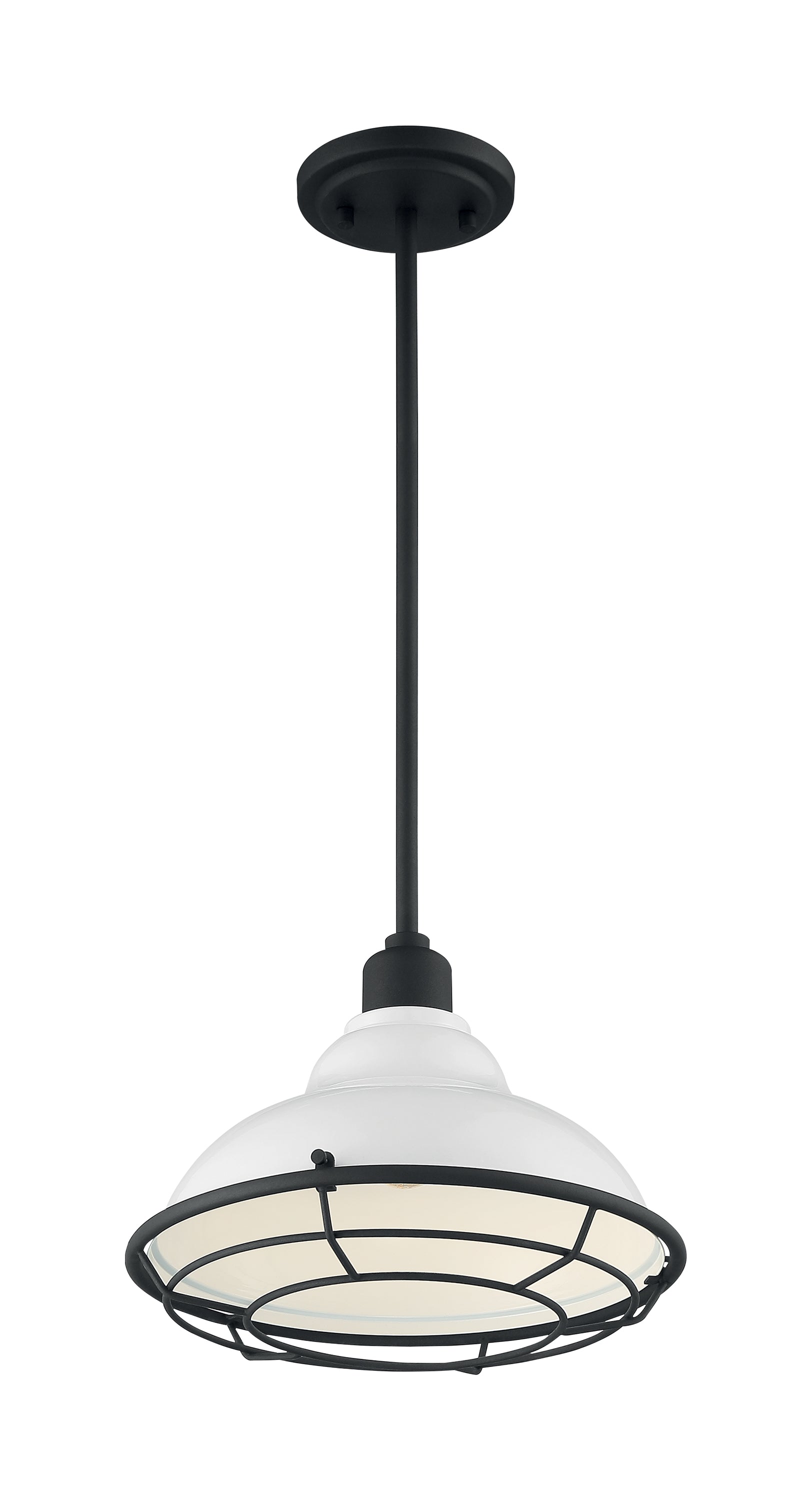 NUVO LIGHTING NEWBRIDGE 1LT LARGE PENDANTGW #60/7024 60-7024