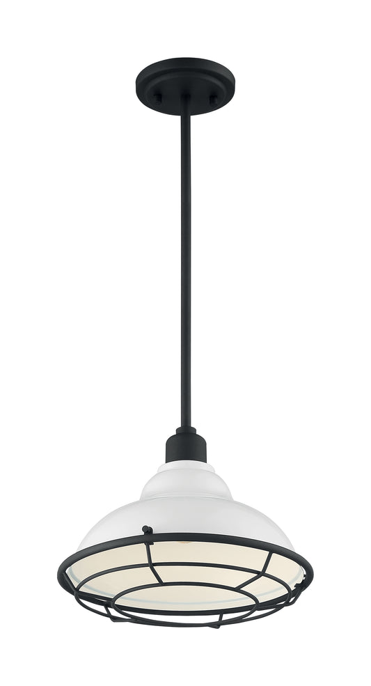 NUVO LIGHTING NEWBRIDGE 1LT LARGE PENDANTGW #60/7024