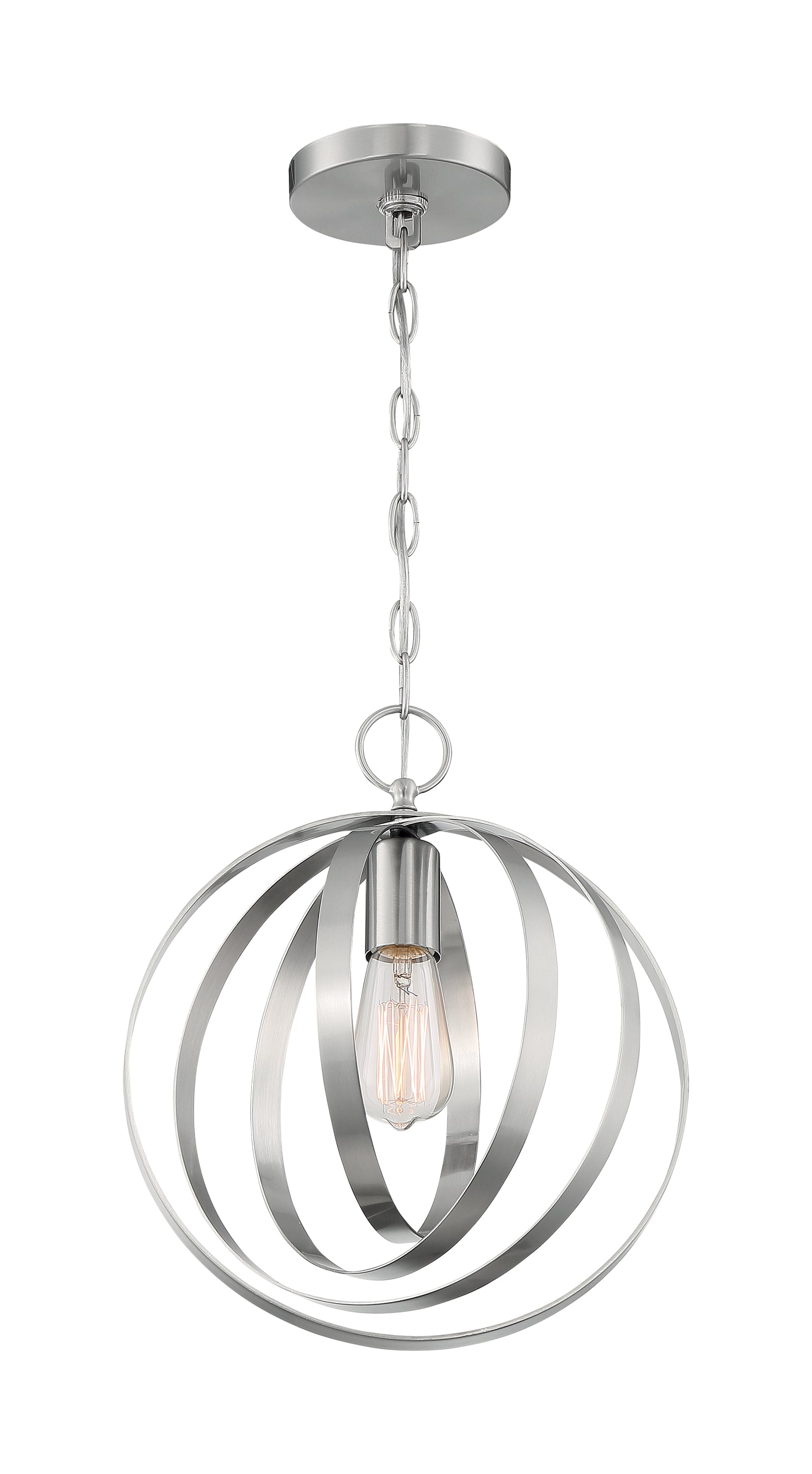 NUVO LIGHTING PENDLETON 1LT PENDANT BN #60/7046 60-7046