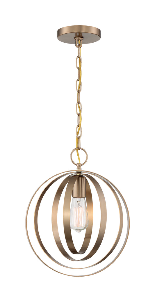 NUVO LIGHTING PENDLETON 1LT PENDANT BB #60/7056