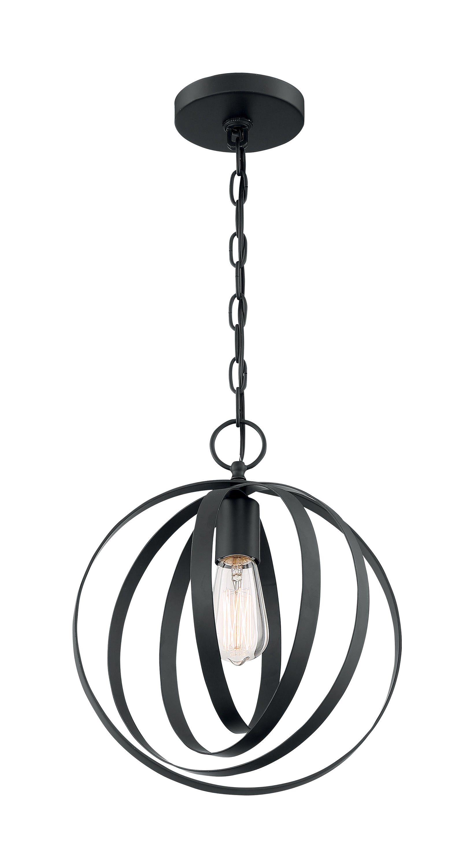 NUVO LIGHTING PENDLETON 1LT PENDANT MB #60/7066 60-7066