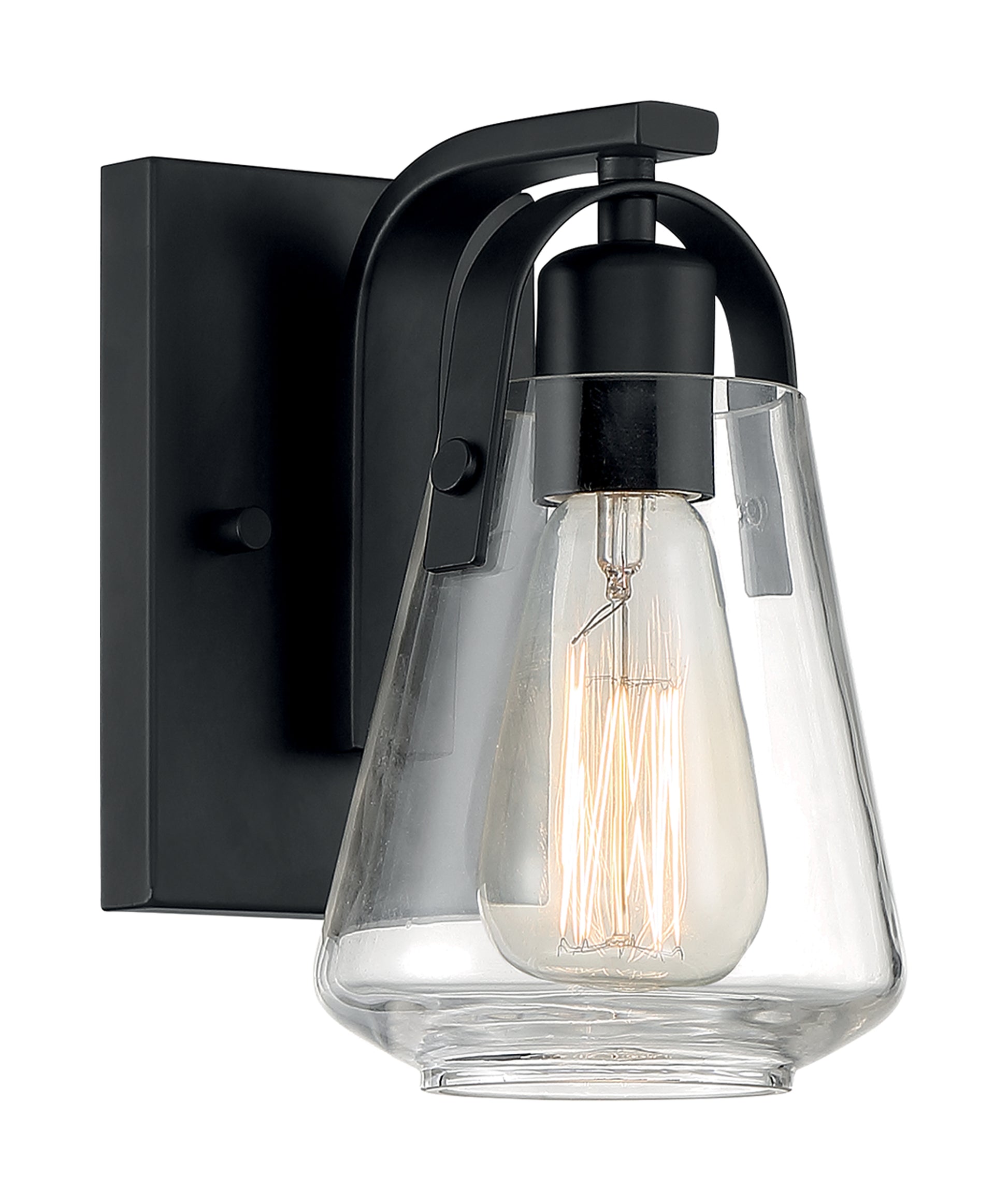 NUVO LIGHTING SKYBRIDGE 1 LIGHT VANITY MB #60/7101 60-7101