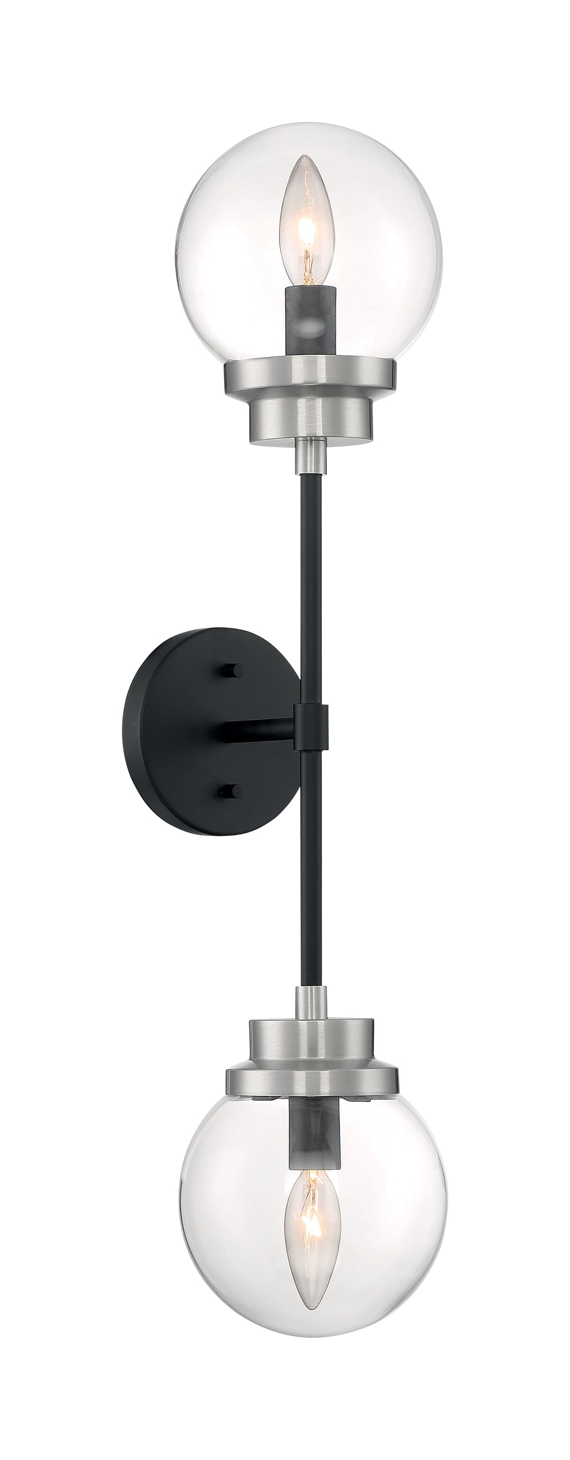 NUVO LIGHTING AXIS 2 LIGHT WALL SCONCE #60/7132