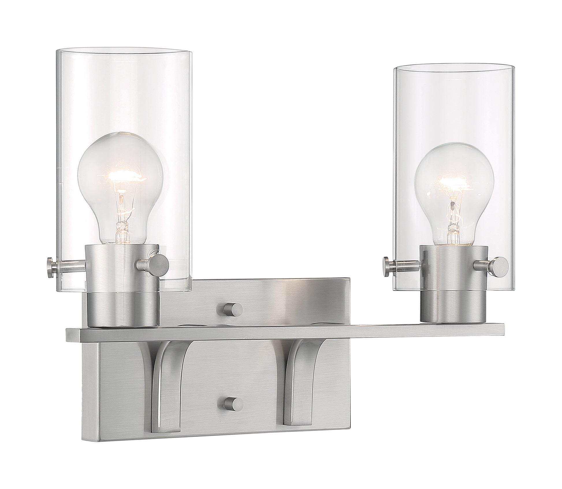NUVO LIGHTING SOMMERSET 2 LIGHT VANITY BN #60/7172 60-7172
