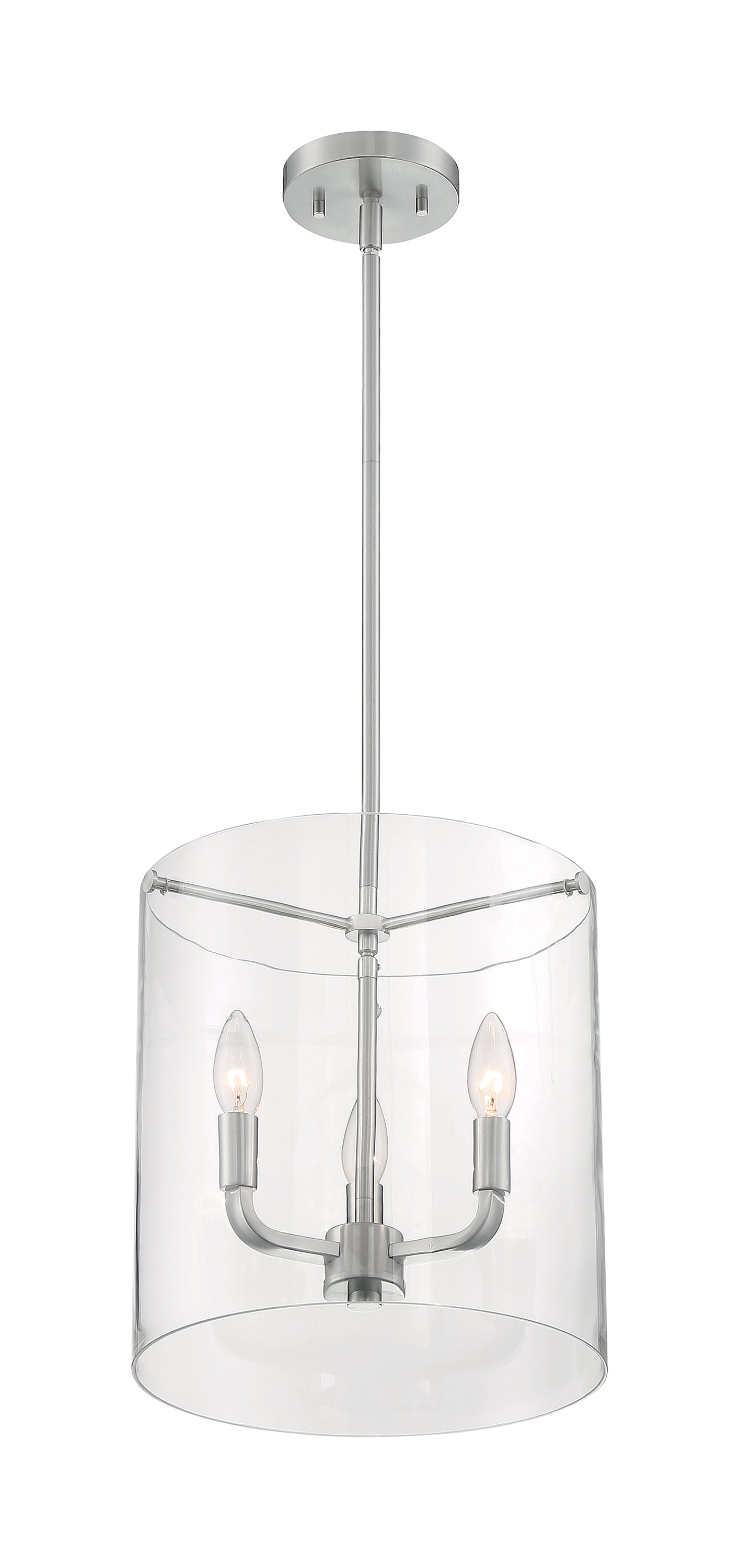 NUVO LIGHTING SOMMERSET 3 LIGHT PENDANT BN #60/7177 60-7177