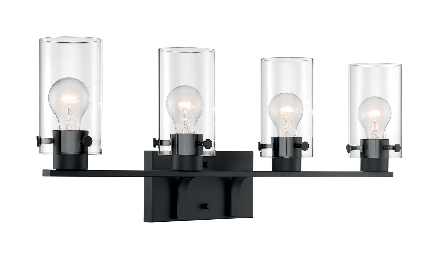NUVO LIGHTING SOMMERSET 4 LIGHT VANITY #60/7274