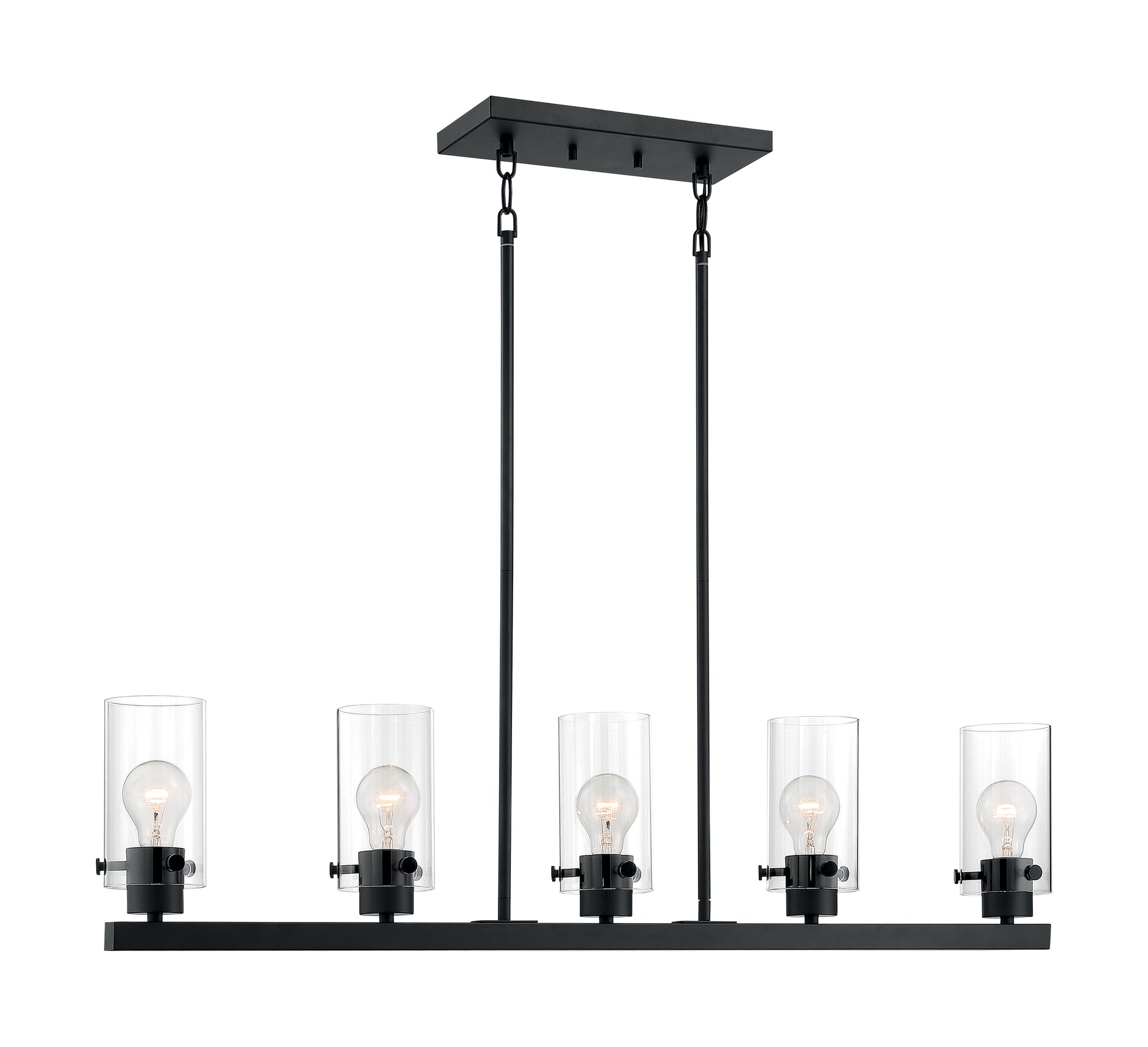 NUVO LIGHTING SOMMERSET 5 LIGHT ISLAND PEND #60/7276 60-7276
