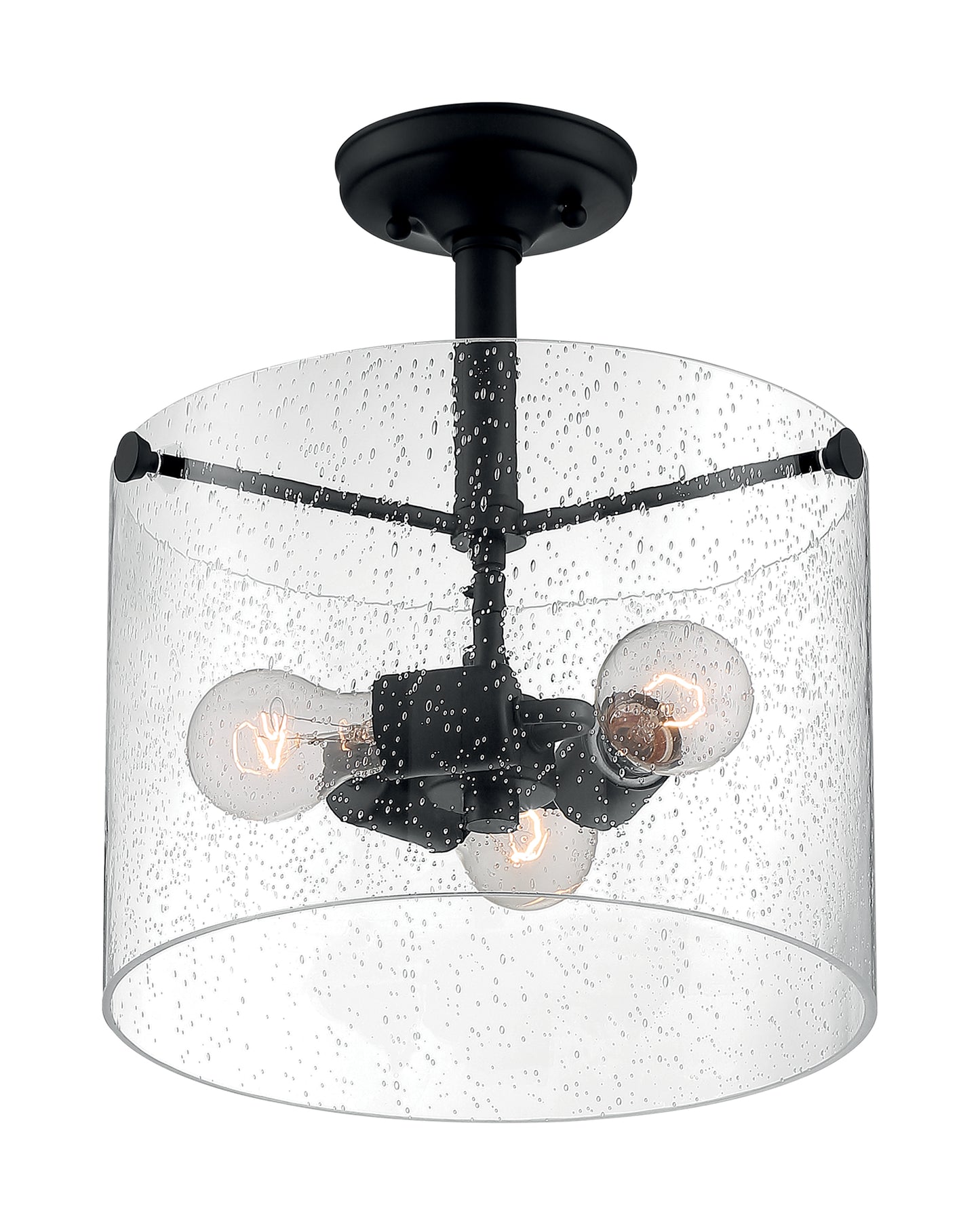 NUVO LIGHTING BRANSEL 3 LIGHT SEMI FLUSH #60/7288