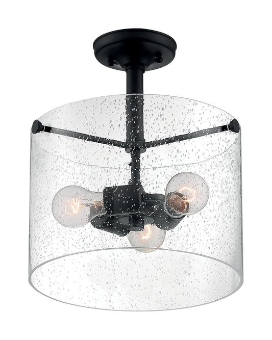 NUVO LIGHTING BRANSEL 3 LIGHT SEMI FLUSH #60/7288