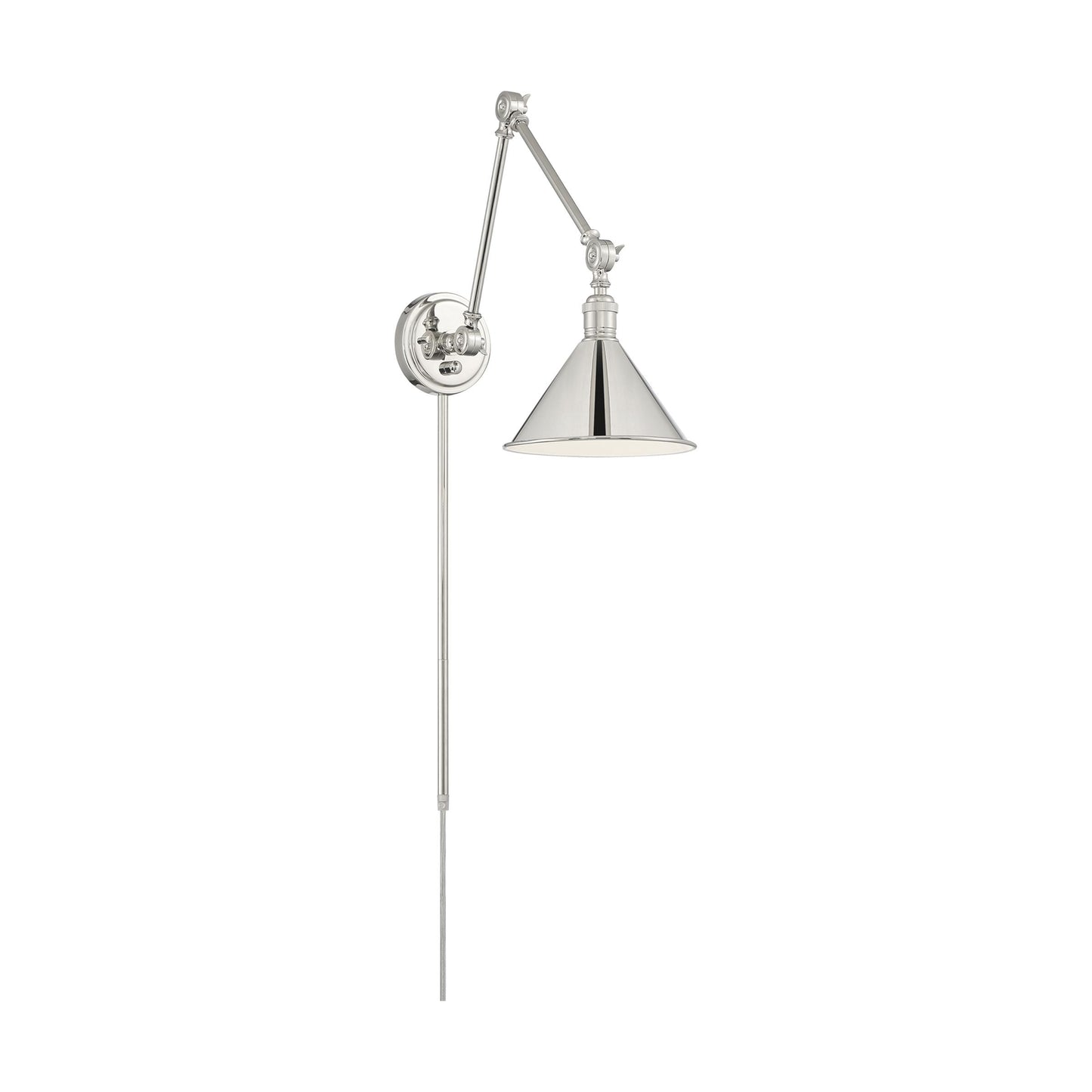 NUVO LIGHTING DELANCEY SWING ARM FIXTURE PN #60/7362