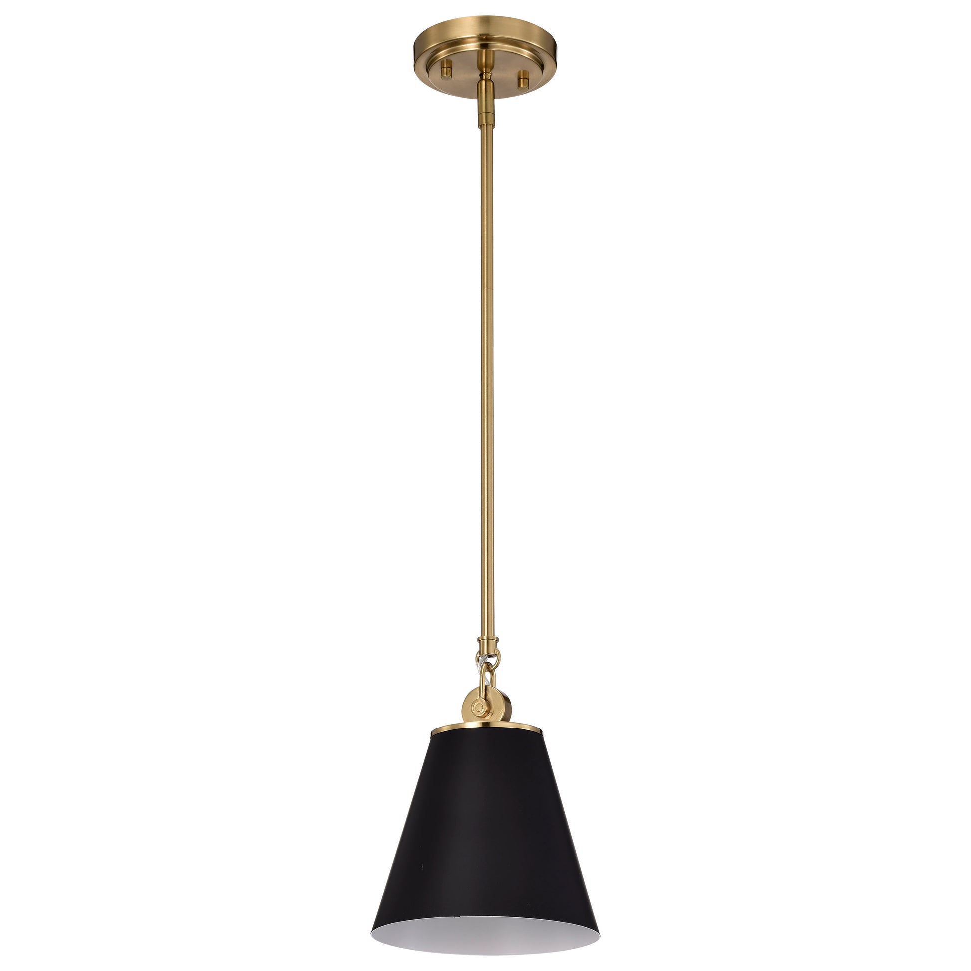 NUVO LIGHTING DOVER 1 LIGHT SMALL PENDANT #60/7408 60-7408