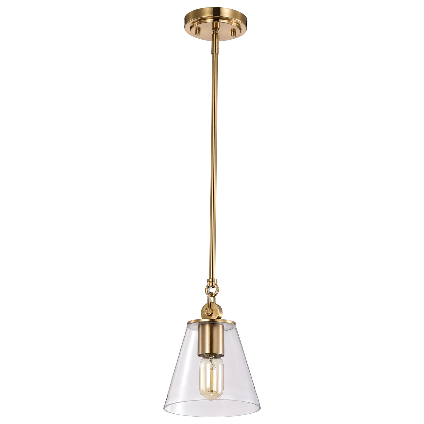 NUVO LIGHTING DOVER 1 LIGHT SMALL PENDANT #60/7410