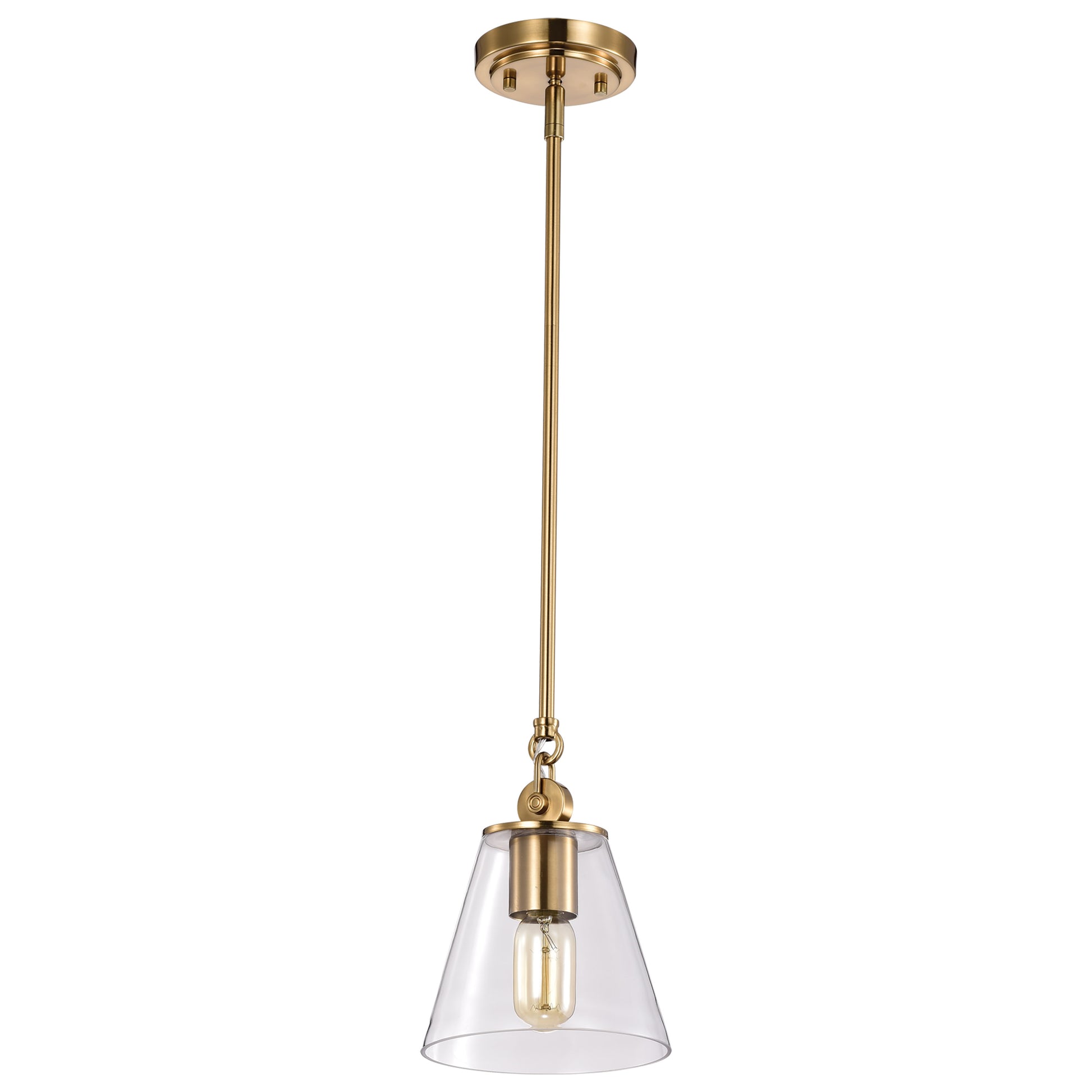 NUVO LIGHTING DOVER 1 LIGHT SMALL PENDANT #60/7410 60-7410