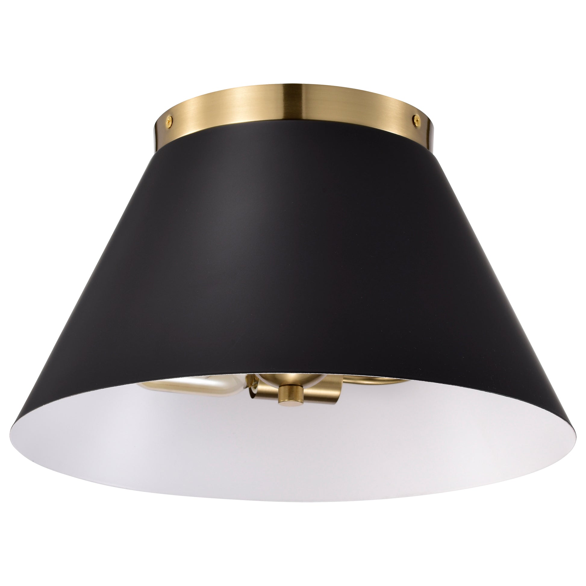NUVO LIGHTING DOVER 2 LIGHT SMALL FLUSH #60/7417 60-7417