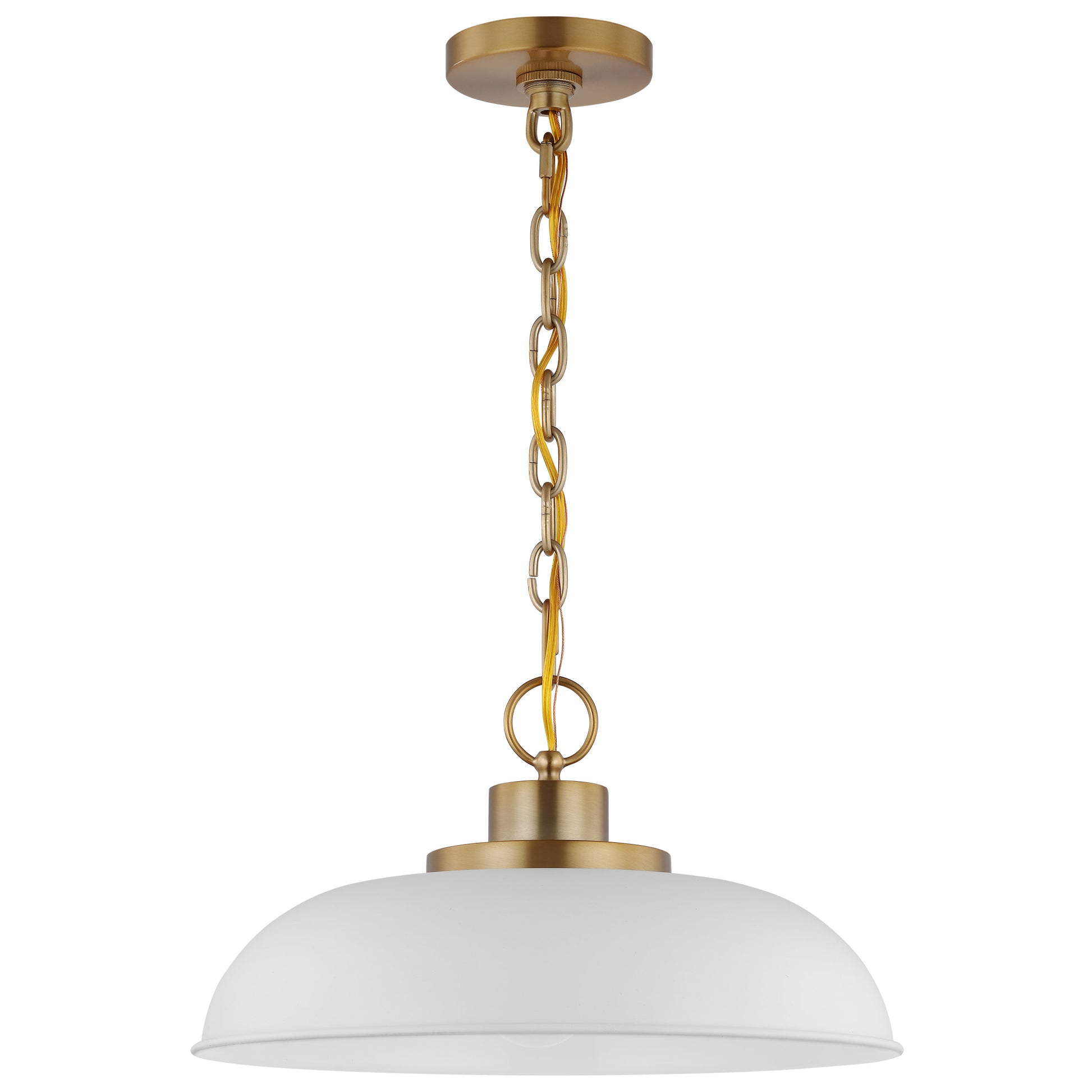 NUVO LIGHTING COLONY 1 LIGHT SMALL PENDANT #60/7480 60-7480