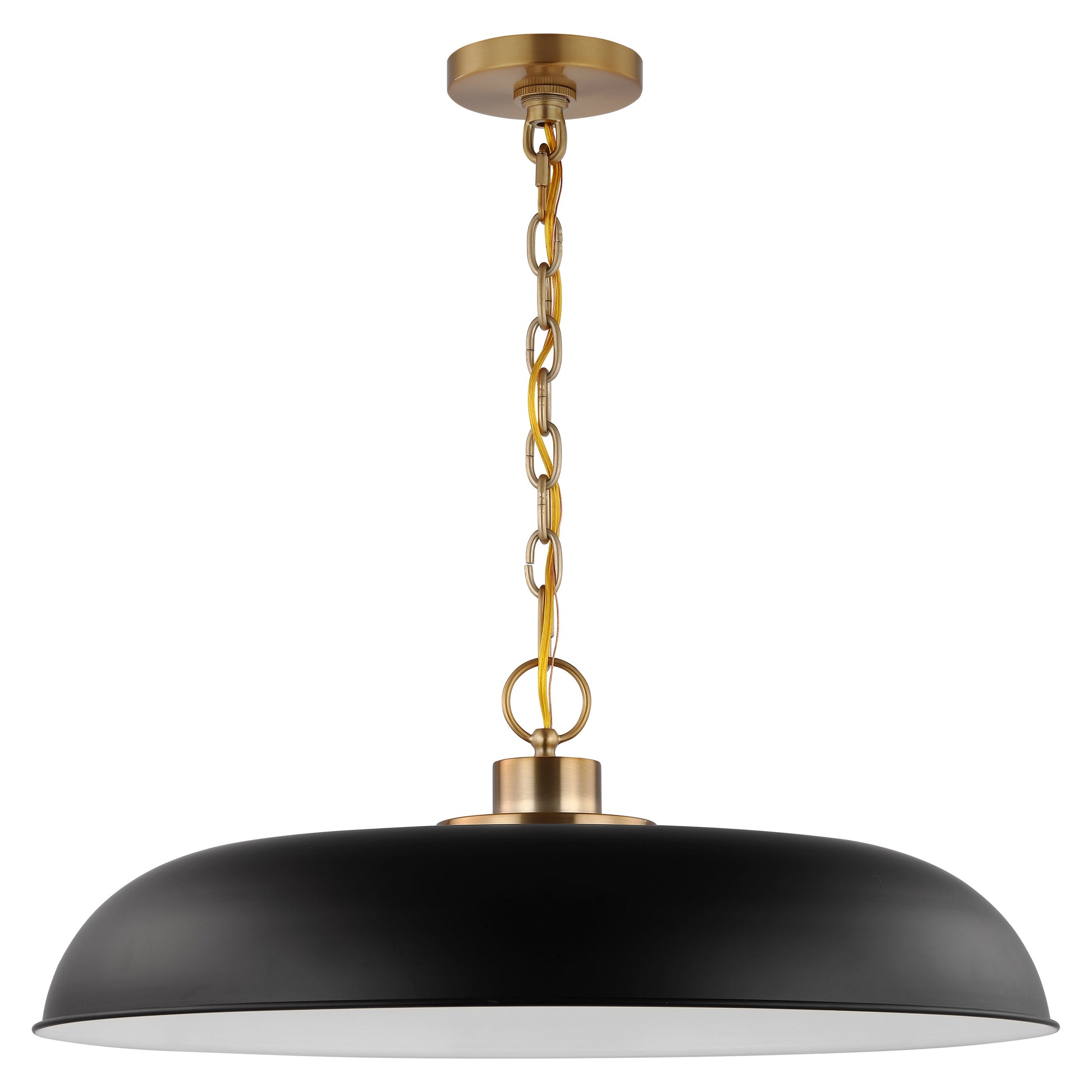 NUVO LIGHTING COLONY 1 LIGHT LARGE PENDANT #60/7487 60-7487