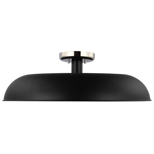NUVO LIGHTING COLONY 1 LIGHT LARGE SEMI FLUSH #60/7498