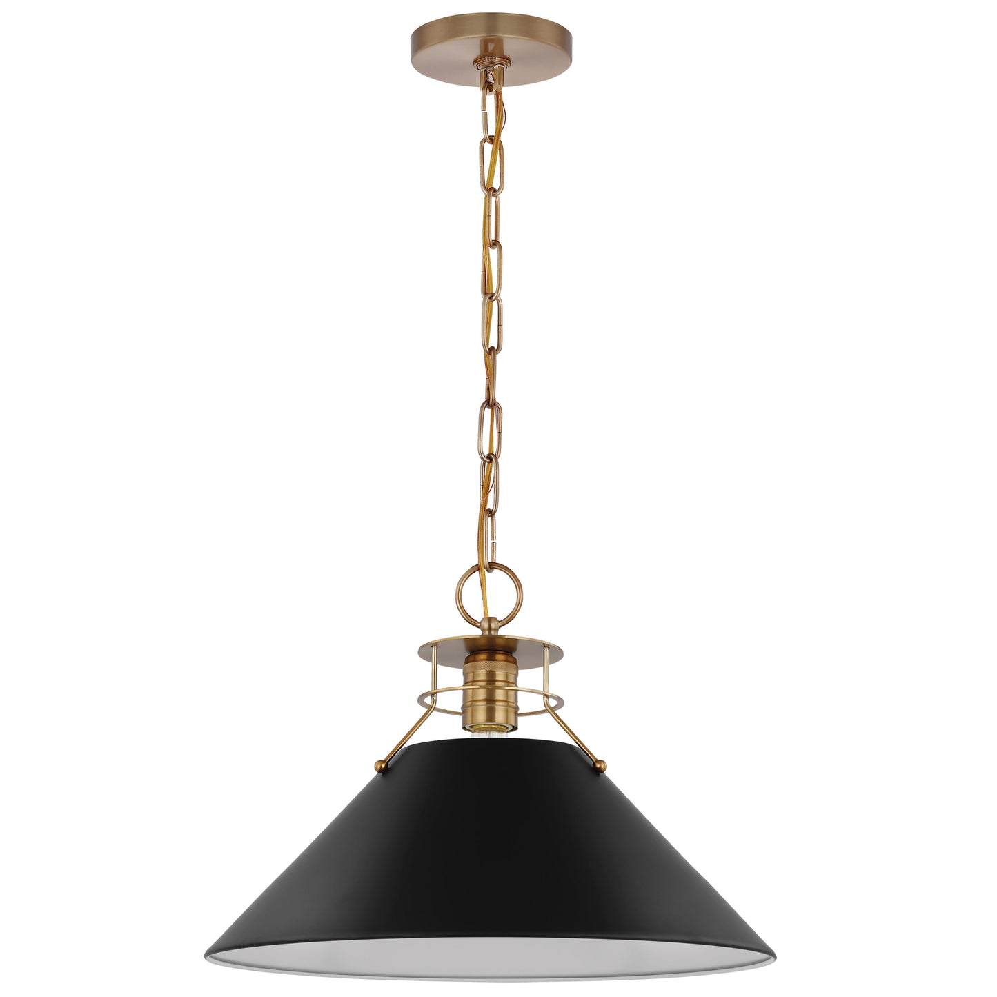 NUVO LIGHTING OUTPOST 1 LIGHT LARGE PENDANT #60/7525