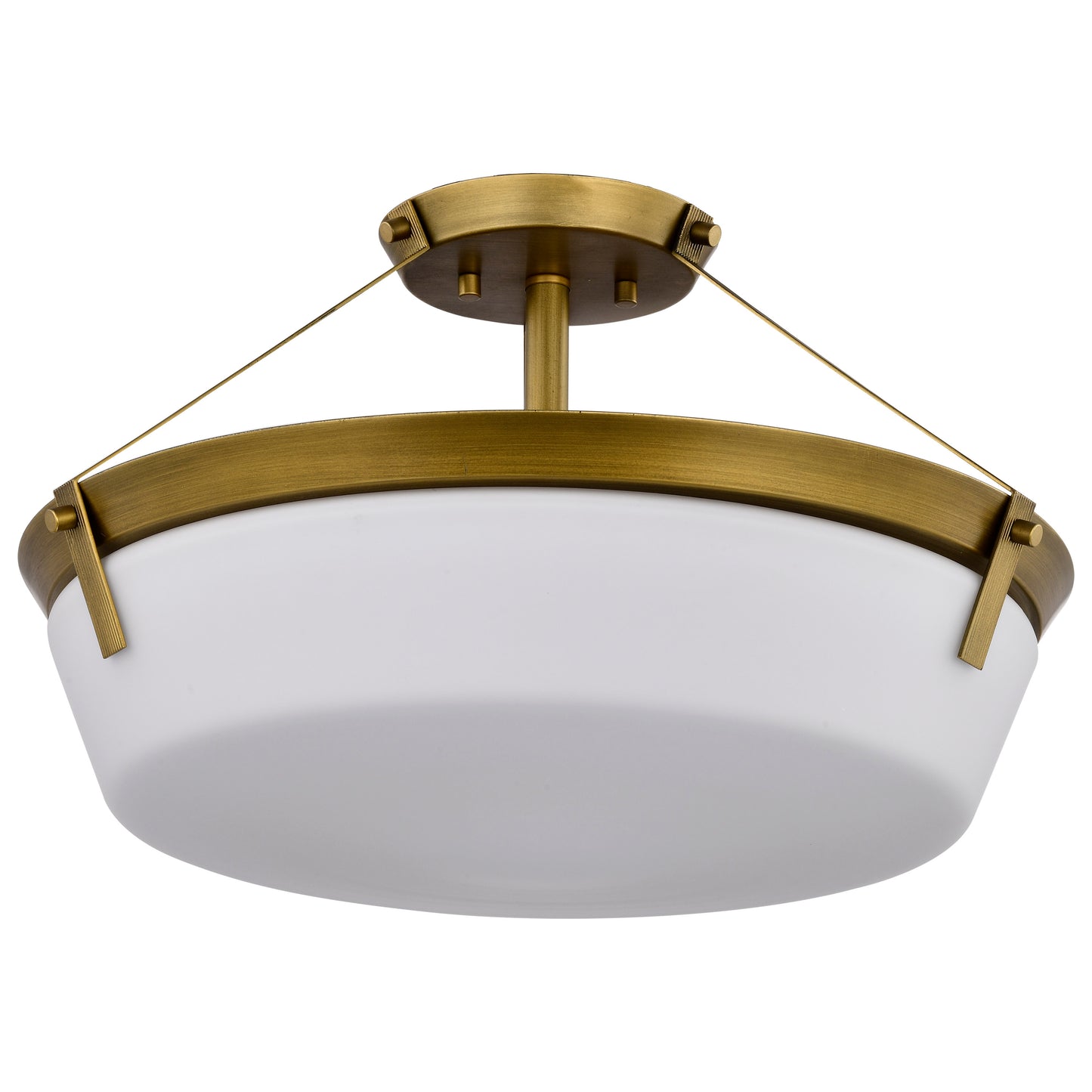 NUVO LIGHTING ROWEN 4 LIGHT SEMI FLUSH #60/7752