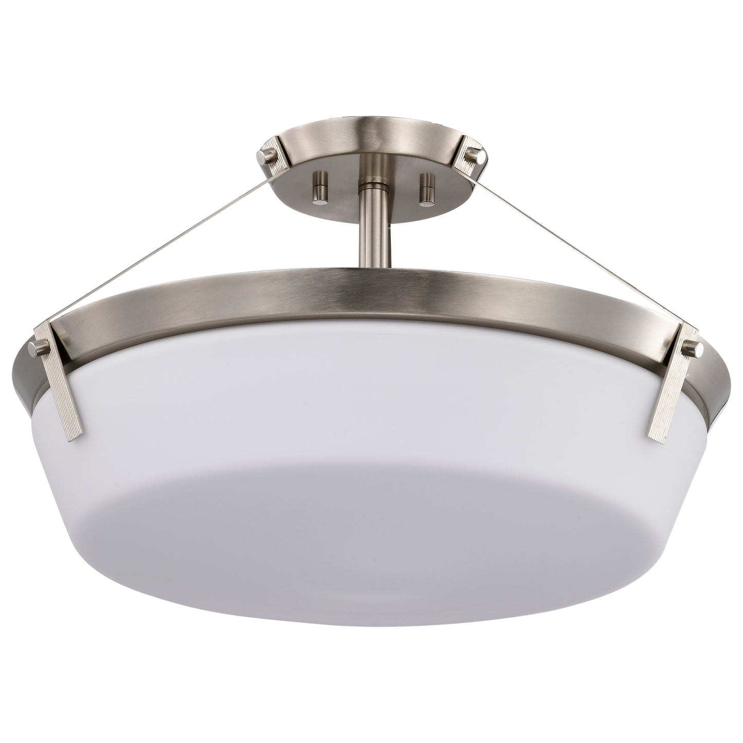NUVO LIGHTING ROWEN 4 LIGHT SEMI FLUSH #60/7762