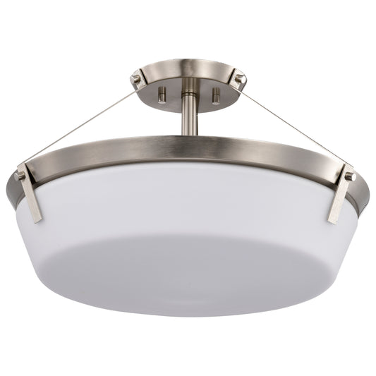 NUVO LIGHTING ROWEN 4 LIGHT SEMI FLUSH #60/7762