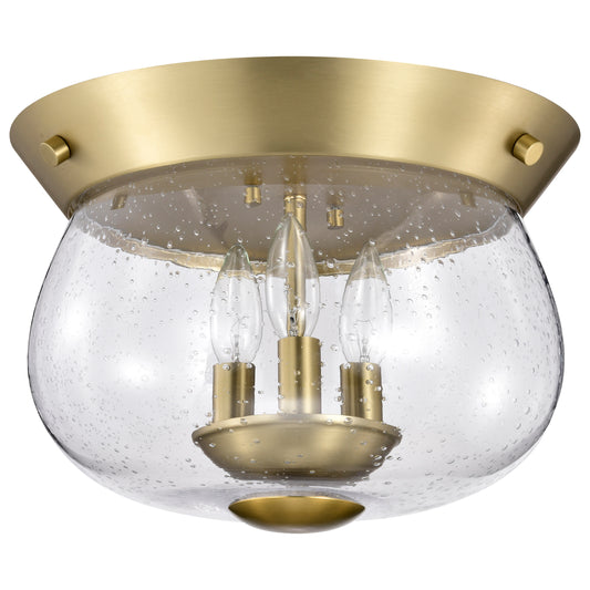 NUVO LIGHTING BOLIVER 3 LIGHT FLUSH MOUNT #60/7807