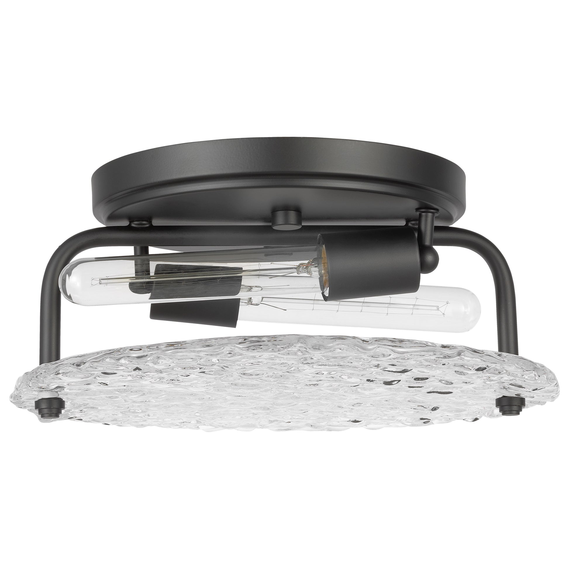 NUVO LIGHTING GLACIER 2LT MED FLUSH #60/7810 60-7810