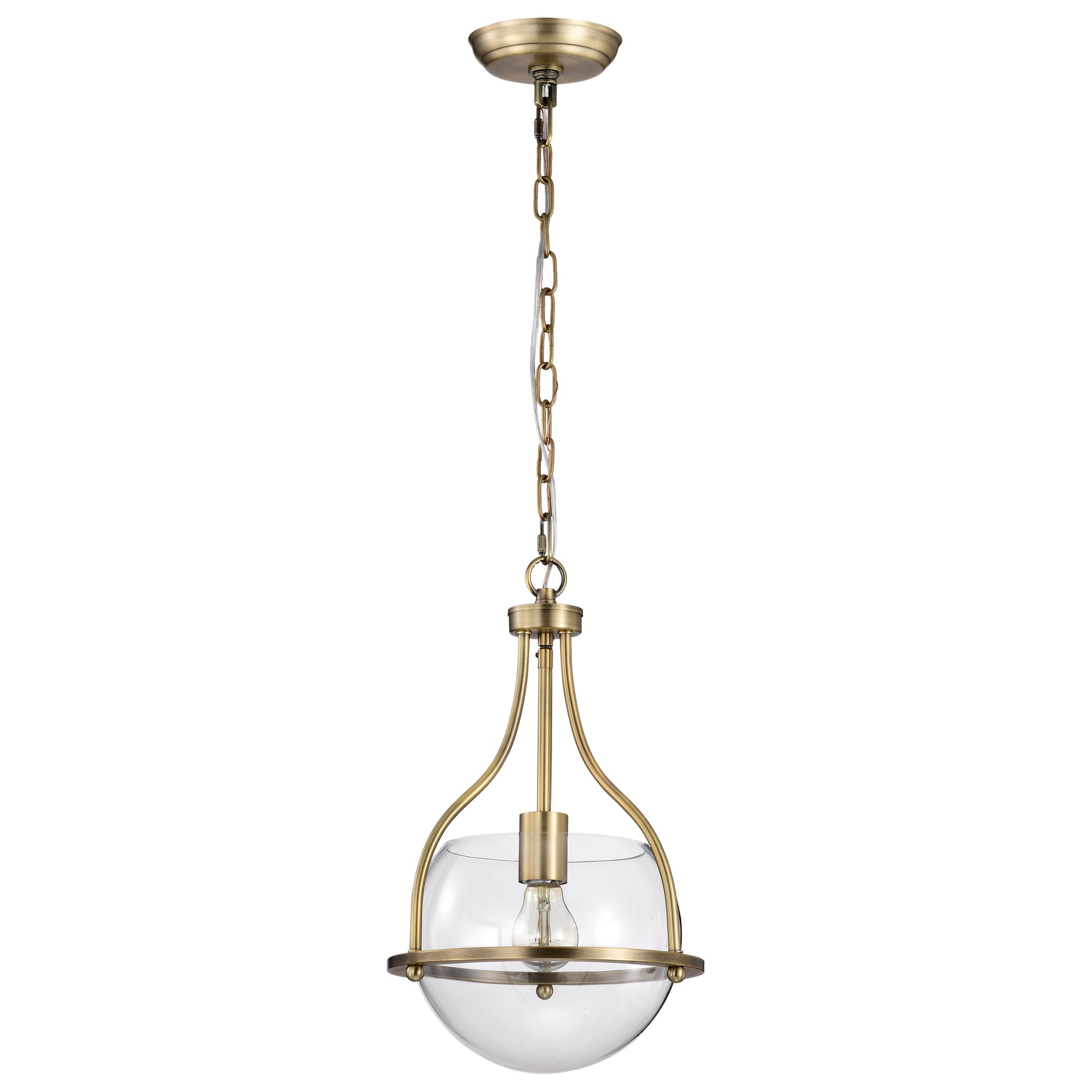 NUVO LIGHTING AMADO 1 LIGHT 10 PENDANT #60/7815 60-7815