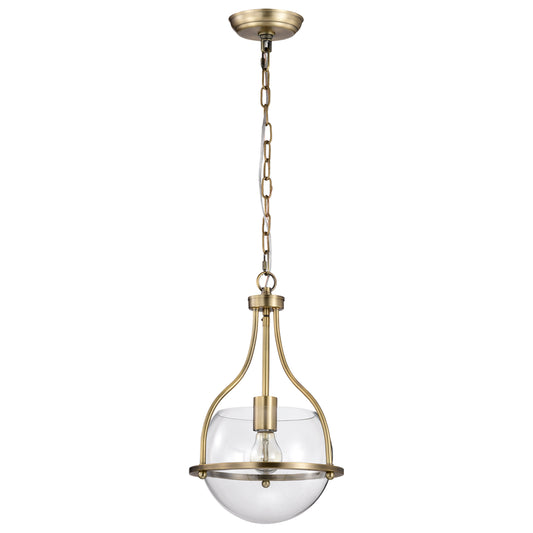 NUVO LIGHTING AMADO 1 LIGHT 10 PENDANT #60/7815