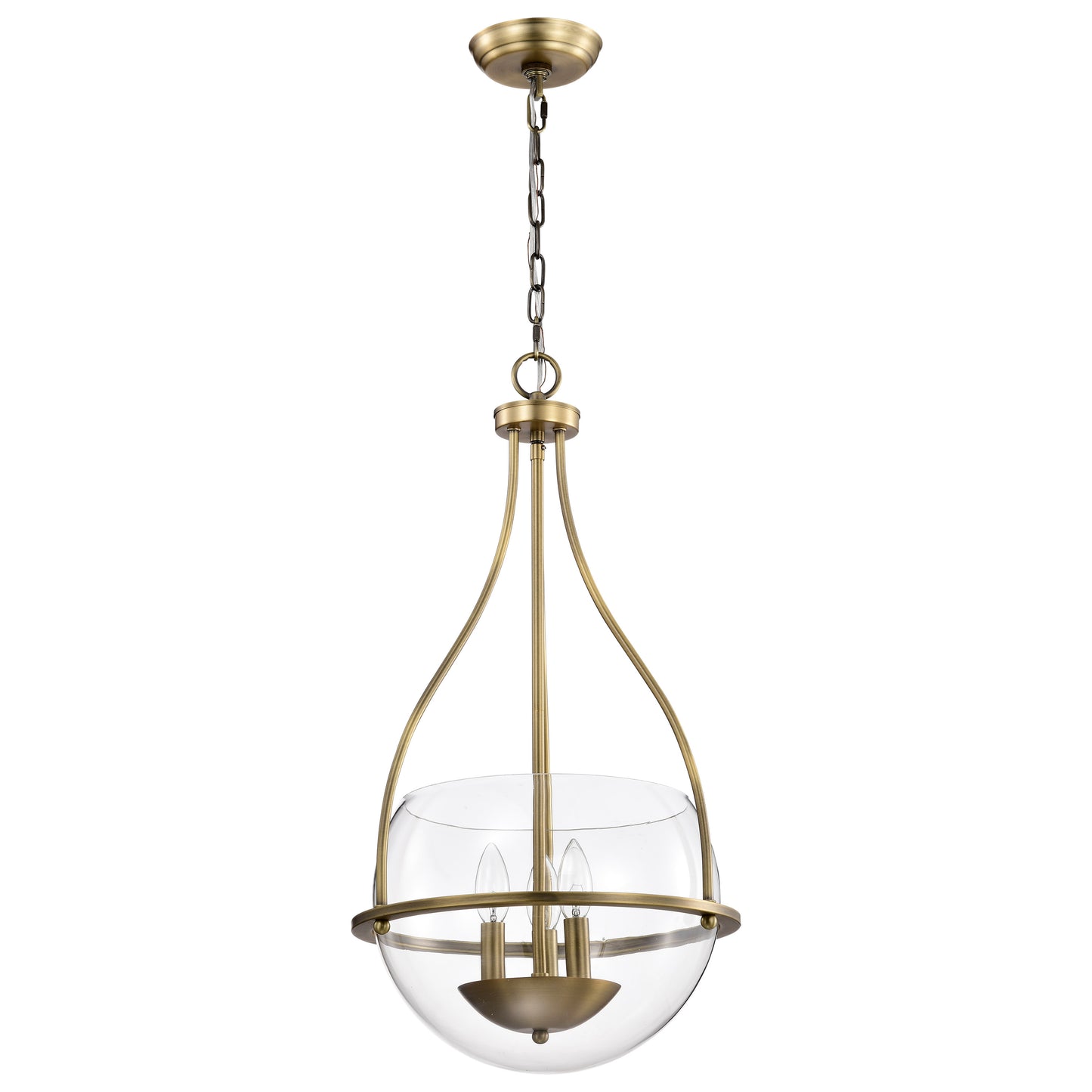 NUVO LIGHTING AMADO 3 LIGHT 14 PENDANT #60/7818