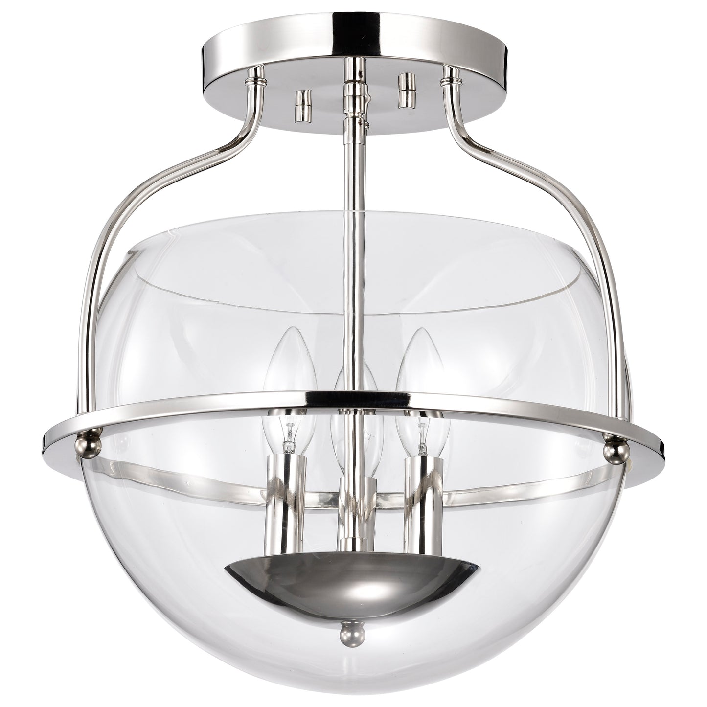 NUVO LIGHTING AMADO 3 LIGHT SEMI FLUSH MOUNT #60/7822