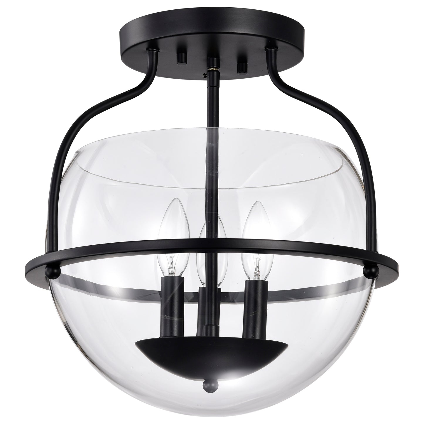 NUVO LIGHTING AMADO 3 LIGHT SEMI FLUSH MOUNT #60/7823