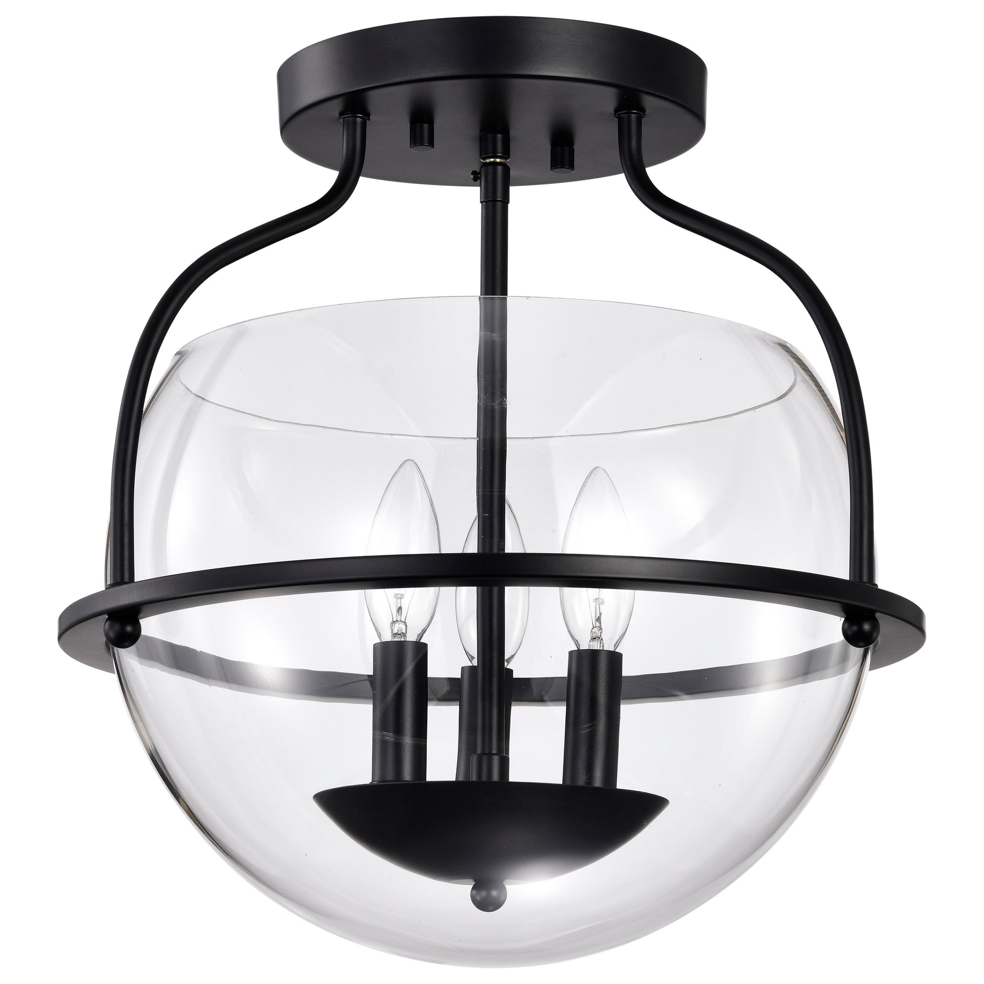 NUVO LIGHTING AMADO 3 LIGHT SEMI FLUSH MOUNT #60/7823 60-7823