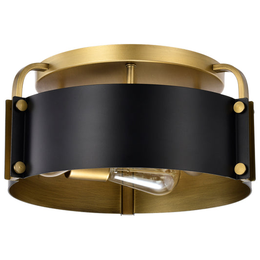 NUVO LIGHTING ALTOS 3 LIGHT 14 SEMI FLUSH #60/7840