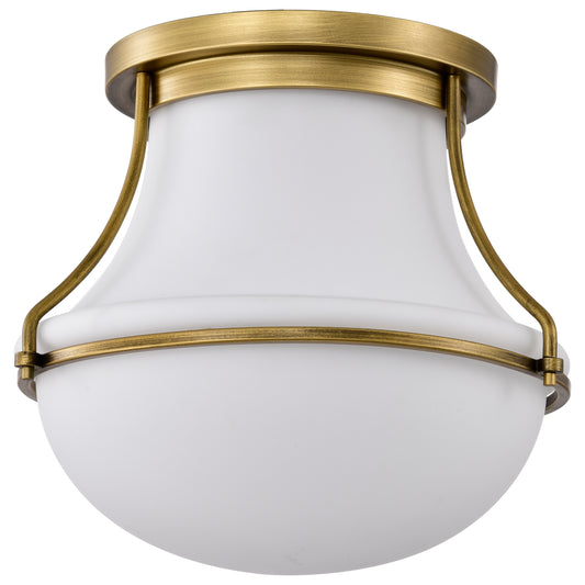 NUVO LIGHTING VALDORA 1 LIGHT 14 FLUSH #60/7861