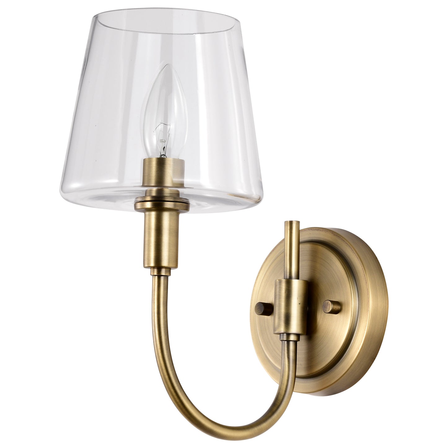 NUVO LIGHTING BROOKSIDE 1 LIGHT SCONCE #60/7881