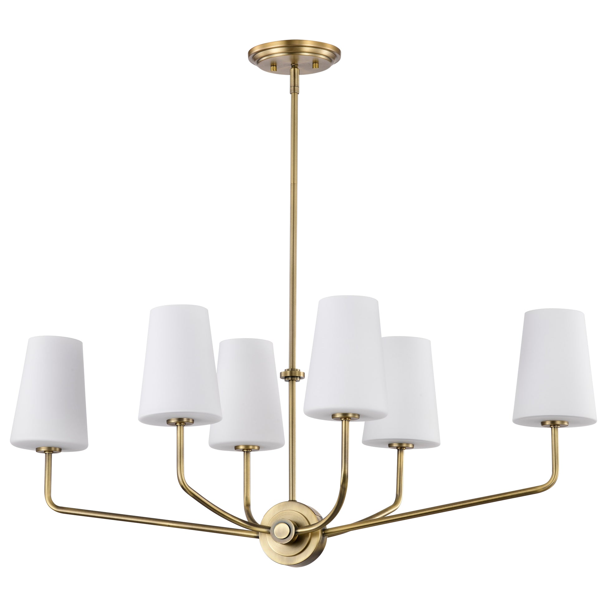 NUVO LIGHTING CORDELLO 6 LT ISLAND PENDANT #60/7886 60-7886