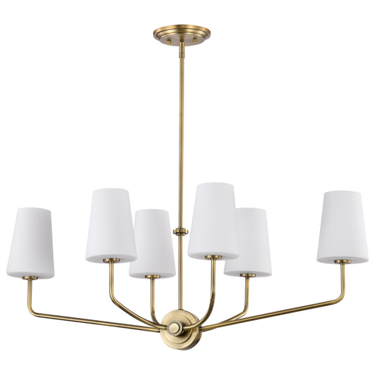 NUVO LIGHTING CORDELLO 6 LT ISLAND PENDANT #60/7886