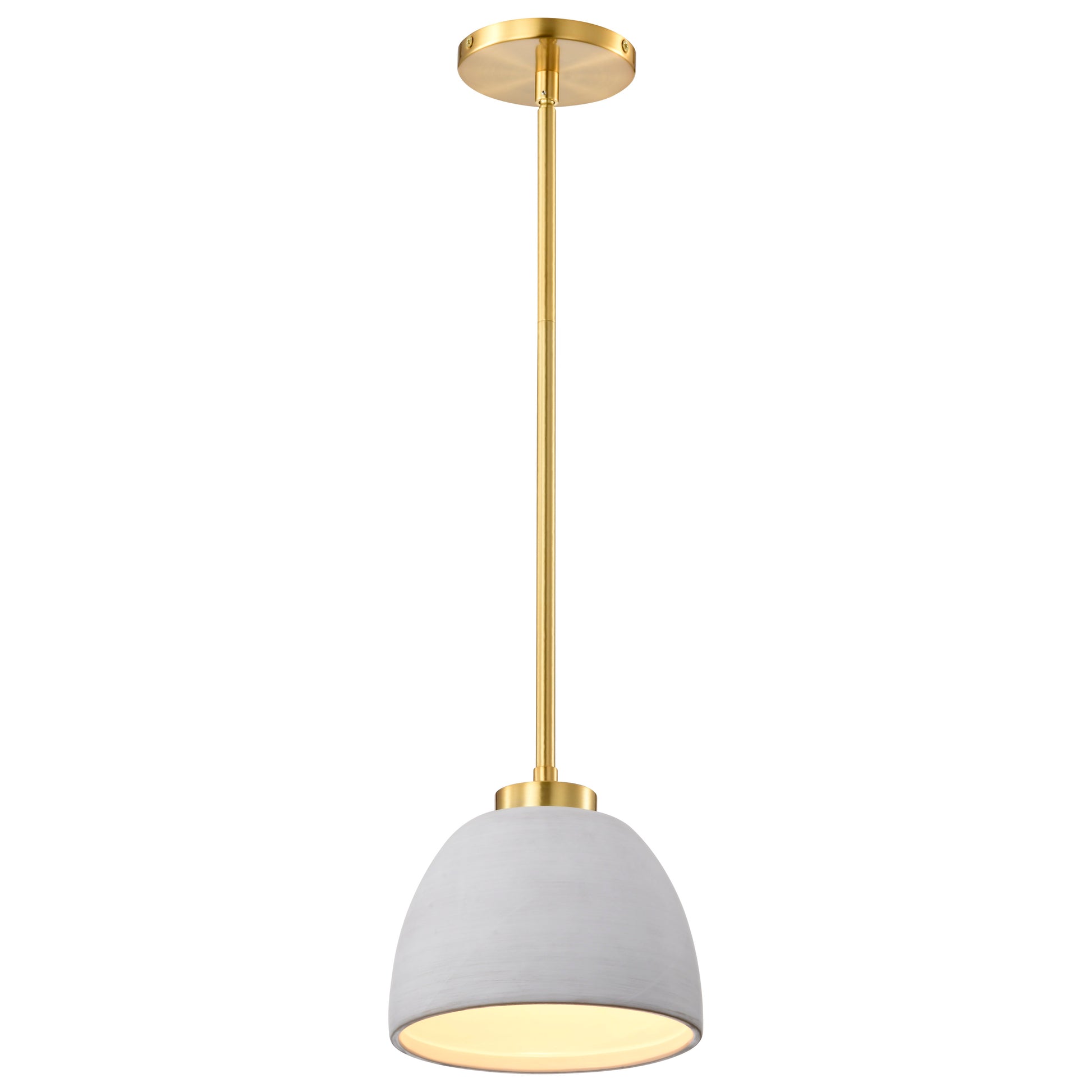 NUVO LIGHTING COLLINS 8" CERAMIC MINI PEND #60/8002 60-8002